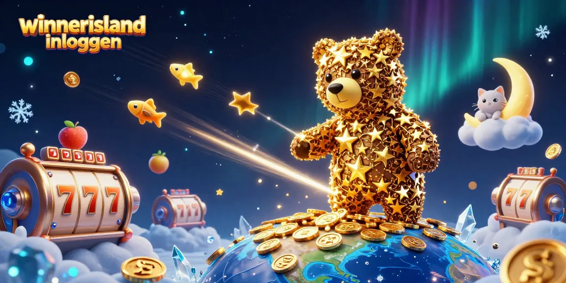 Experience the fun at Winnerisland inloggen with slot games featuring golden bear and vibrant elements.